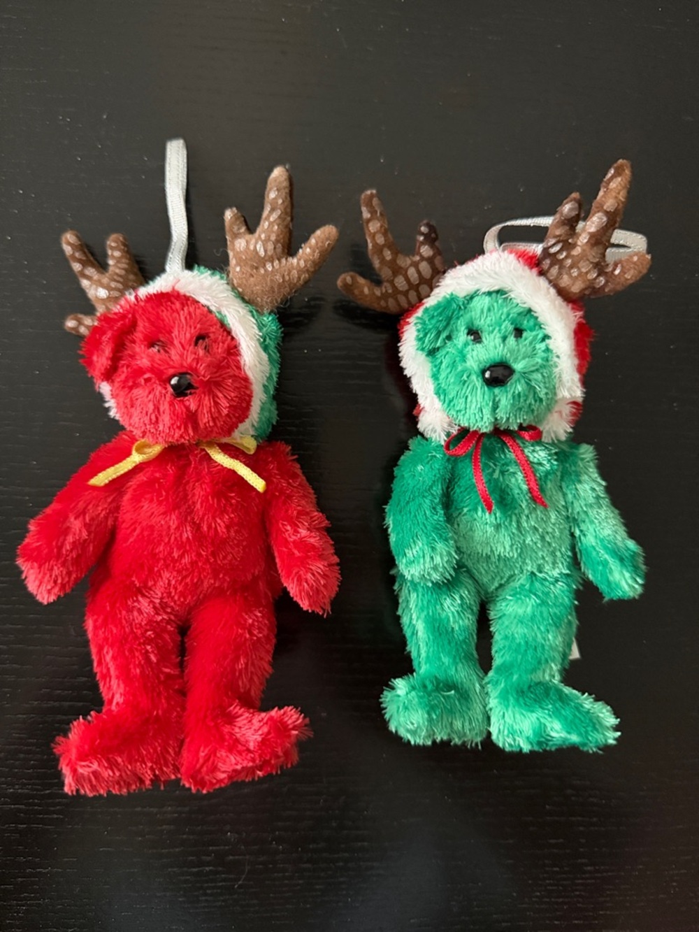 Ty Jingle Beanies Bear Collection Pair